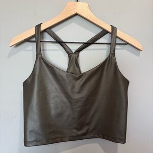 Abercrombie‎ & Fitch Sheen V-Neck Racerback Tank Sz Small